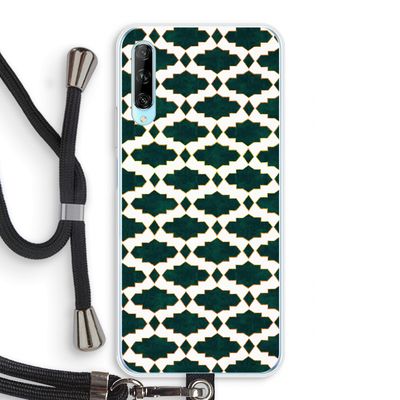 Moroccan tiles: Huawei P Smart Pro Transparant Hoesje met koord