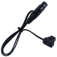 Rolux 4-pins xlr female plug met male d-tap rl-c3 Rolux 4-pins xlr female plug met male d-tap rl-c3