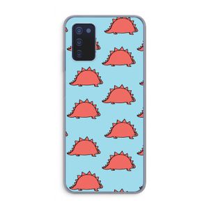 Dinosawrr: Samsung Galaxy A03s Transparant Hoesje