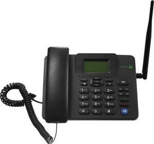 Doro 4100H, IP Phone, Zwart, Handset met snoer