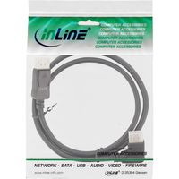 InLine 17152R DisplayPort kabel 2 m Zwart - thumbnail