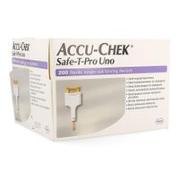 Accu Chek Safe T Pro Plus Uno Steriel Wegwerp 200