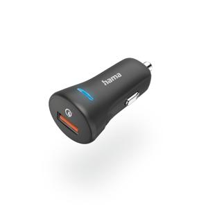 Hama Qualcomm® Quick Charge™ 3.0 Powerbank, Smartphone, Tablet Zwart Sigarettenaansteker Snel opladen Auto