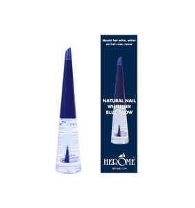 Natural nail whitener blue glow