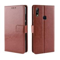 Crazy Horse textuur horizontale Flip lederen case voor ASUS Zenfone Max plus (m2) ZB634KL/Zenfone Max shot ZB634KL met houder & kaartsleuven & portem