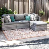 Buitenkleed Brunello Terra Patroon 160x230 Cm Dekbed Discounter - Dekbed-Discounter.nl