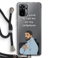 Hotline bling: Xiaomi Redmi Note 10 Pro Transparant Hoesje met koord