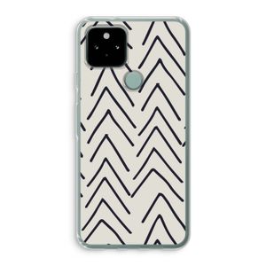 Marrakech Arrows: Google Pixel 5 Transparant Hoesje