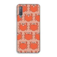 Krab: Samsung Galaxy A7 (2018) Transparant Hoesje