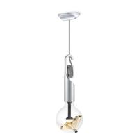 Move Me hanglamp Twist - grijs / Umbrella 5,5W - goud