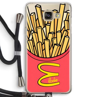 McElodie: Samsung Galaxy A5 (2016) Transparant Hoesje met koord