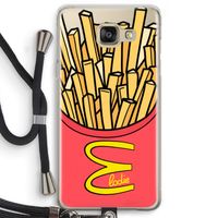 McElodie: Samsung Galaxy A5 (2016) Transparant Hoesje met koord