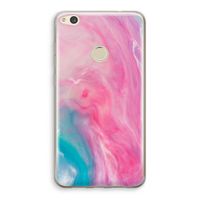 Roze explosie: Huawei Ascend P8 Lite (2017) Transparant Hoesje