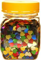 Bouhon pot confetti hartjes (160 g)