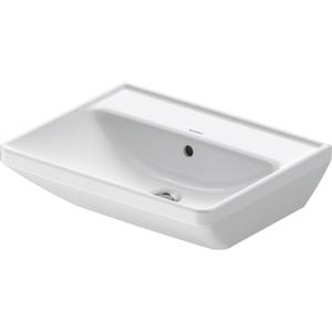 Duravit D-Neo wastafel 55x44x16.5cm 1 kraangat rechthoek Keramiek Wit 2366550060