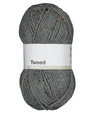 Tweed Breigaren - Grijs