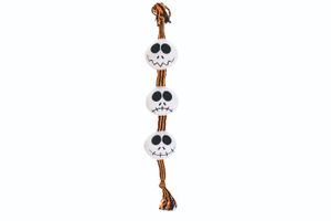 Beeztees Halloween Spookjesballen Touw hondenspeelgoed