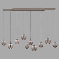 Paul Neuhaus HanglampPure E-Infinty bronce met amber glas - 2221-97