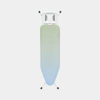 Brabantia Strijkplank B - met Strijkijzerhouder - 124x38 cm - Soothing Sea