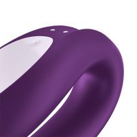 Satisfyer Double Joy Connect App Vibrator voor paren Ambidextrous - thumbnail
