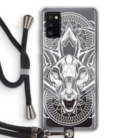 Oh Deer: Samsung Galaxy A41 Transparant Hoesje met koord