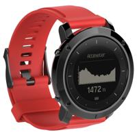 Siliconen vervangende polsband voor SUUNTO traverse (rood)