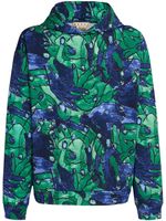 Marni hoodie à imprimé graphique - Vert