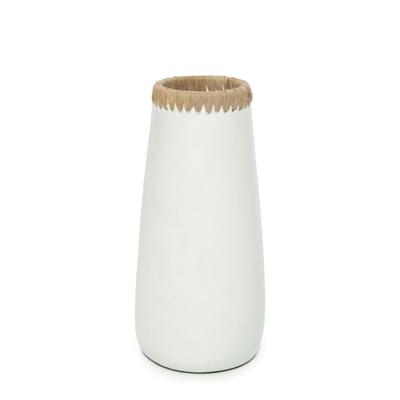 De Sneaky Vaas - Wit Naturel Large
