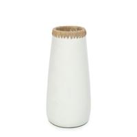De Sneaky Vaas - Wit Naturel Large