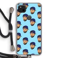 Drake Away: Pixel 4a Transparant Hoesje met koord