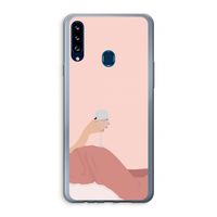 Wine: Samsung Galaxy A20s Transparant Hoesje