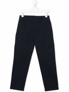 DONDUP KIDS pantalon chino à coupe slim - Bleu