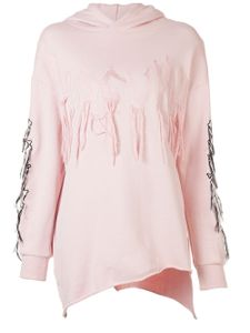 Haculla Visionary asymmetric patch hoodie - Rose