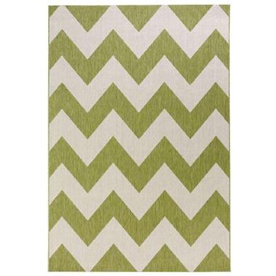 Bougari binnen/buitenvloerkleed Unique - groen - 80x290 cm