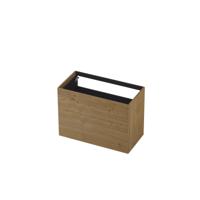 INK - Onderkast 2 Laden Push To Bestaande Uit: - 900x450x650 Mm - Natur Fineer