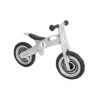 Houten loopfiets zilver Houten loopfiets zilver