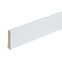 Gelakte plint 70x12 - Berlijn wit RAL 9010