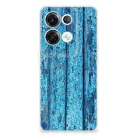 OPPO Reno8 Pro | Bumper Hoesje | Wood Blue