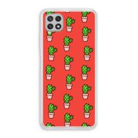 Mini cactus: Samsung Galaxy A22 4G Transparant Hoesje