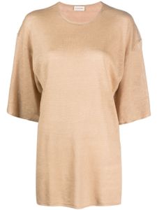 By Malene Birger Linnen top - Beige