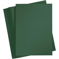 Creativ Company Gekleurd karton, a4, vel 210x297 mm, 180 gr, donkergroen, 100 vel/ 1 doos