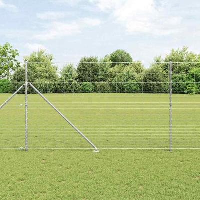 Weidehekwerk Zilver 25 x 1.5 m Gegalvaniseerd staal