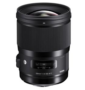 Sigma 28mm F1.4 DG HSM Art MILC/SLR Groothoeklens Zwart