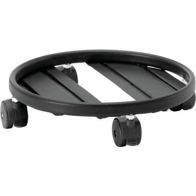 Metalen dienblad op wielen - GARDEN ID Metalen trolley - diameter 30 cm Max 68 kg - 360° rotatie, geoptimaliseerde hoogte, solide.