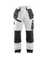 Blåkläder Werkbroek X1500 15101210 | Wit/Donkergrijs | Maat 42 - 7330509754634