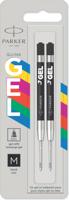 2 Gelpenvullingen Parker Quink economic zwart medium
