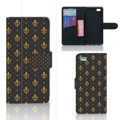 Huawei Ascend P8 Lite | Telefoon Hoesje | Franse Lelie