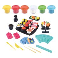 Playgo sushi kleiset - 6 kleipotjes