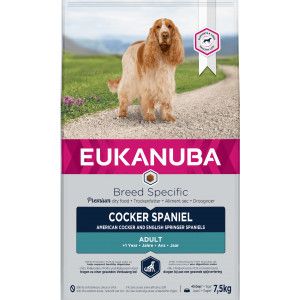 Eukanuba Breed Specific Cocker Spaniel Volwassene Kip 7,5 kg