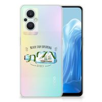 OPPO Reno8 Lite Telefoonhoesje met Naam Boho Bottle